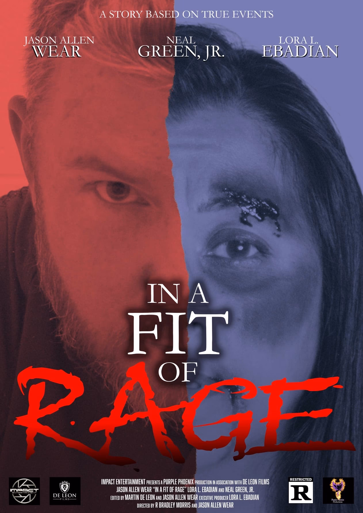 What does in a fit of rage mean?