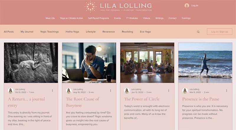 How can a 'About Me' page help a blog?