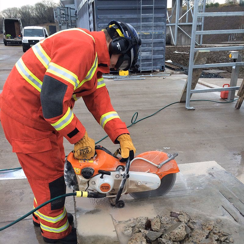 What is abrasive wheel training?