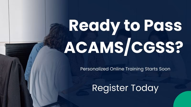 What is ACAMS certification?