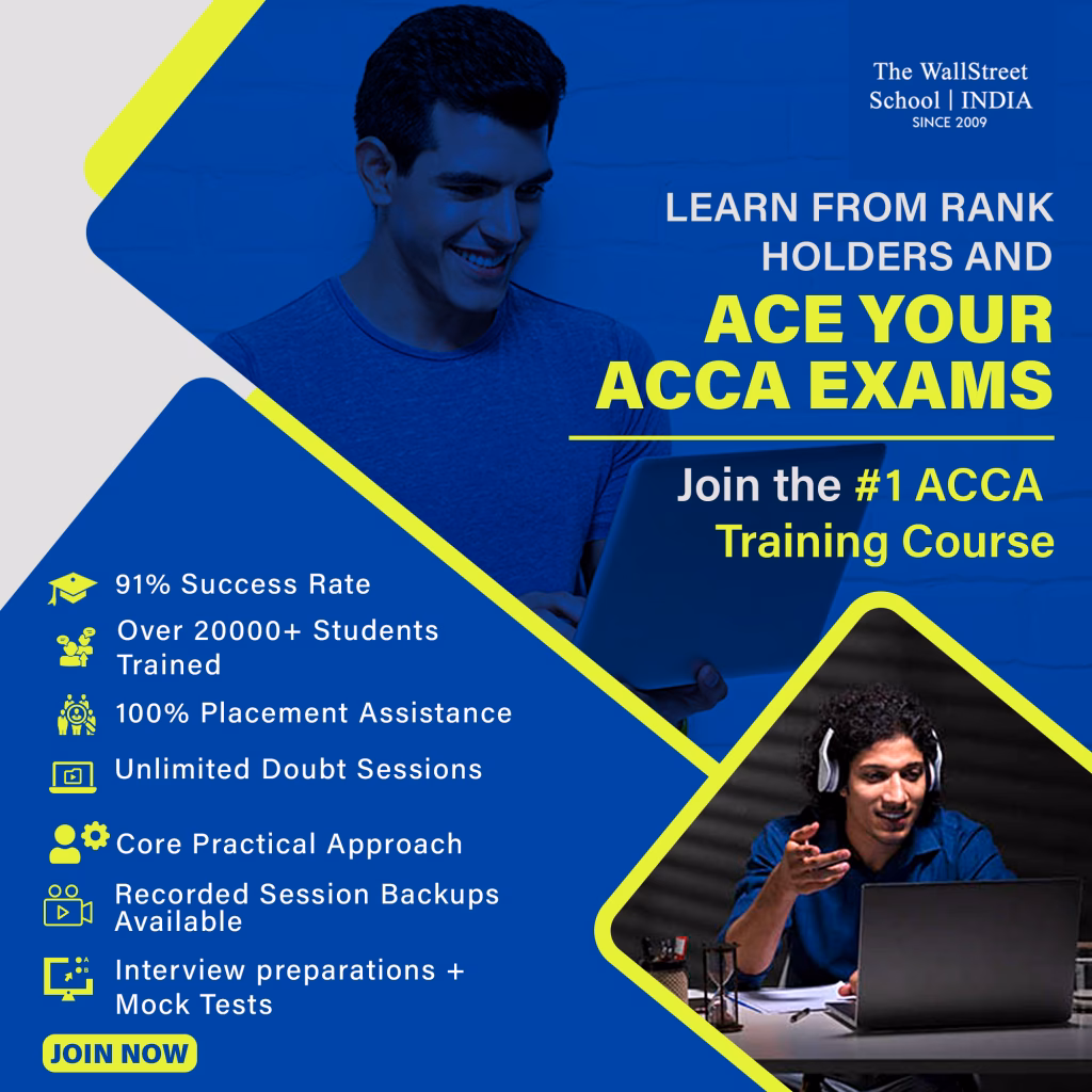 Does ACCA offer online courses in India?
