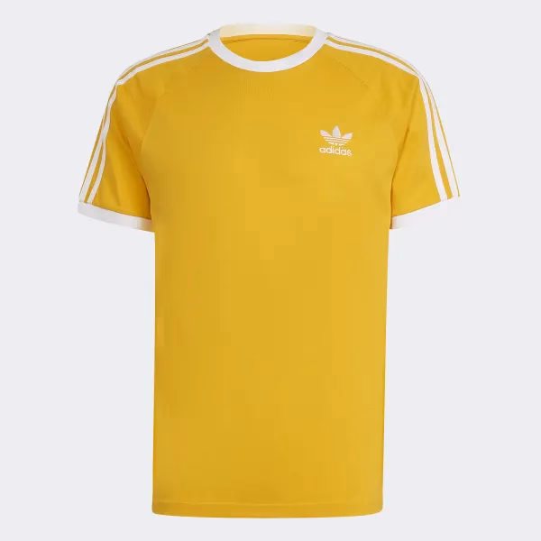 What materials are used to make yellow T-shirts?