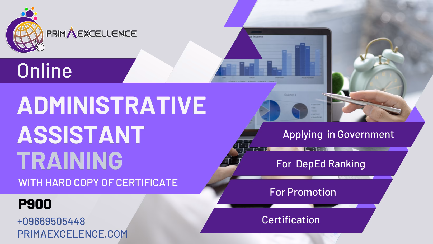 Why should you get an administrative assistant certification online?