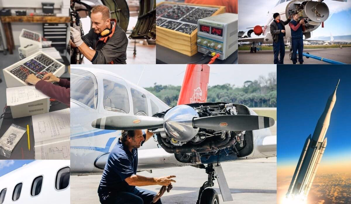 What does an aircraft mechanic do?