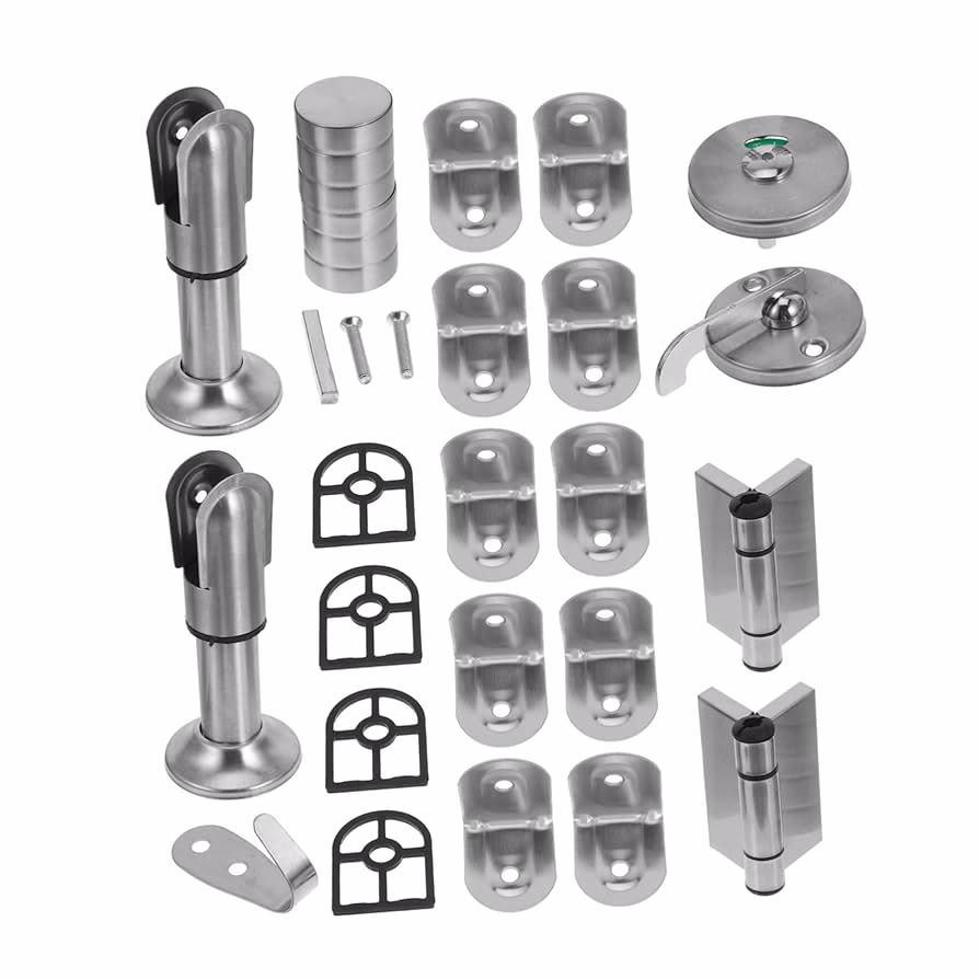 What door accessories are available for internal partitions?