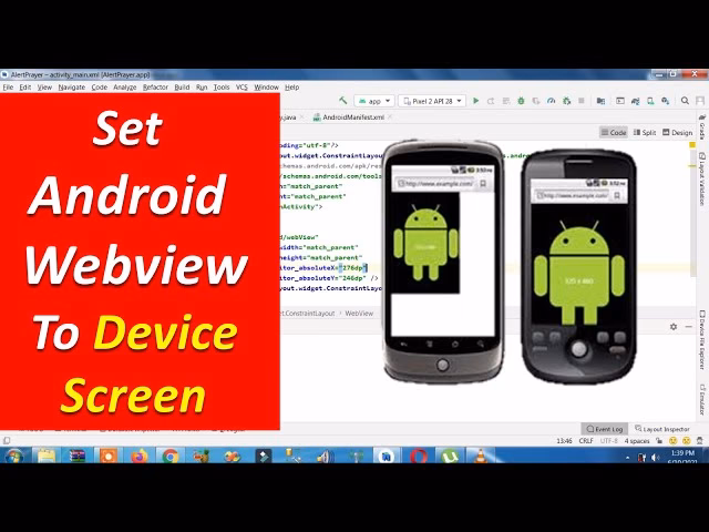 How to set fit WebView screen in Android?