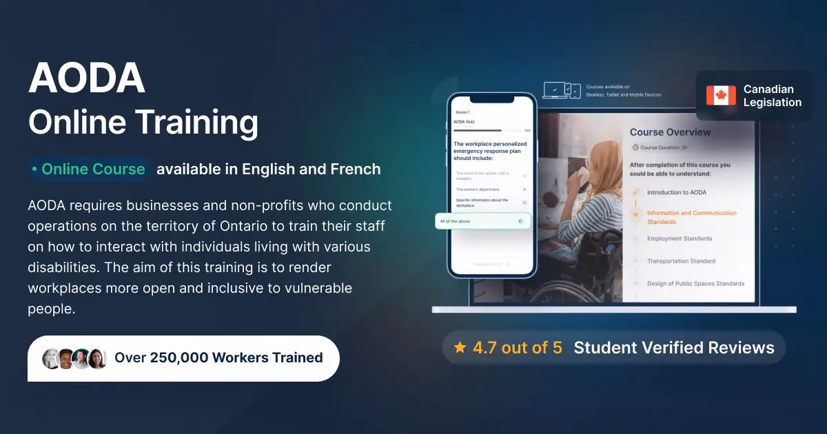 What does AODA stand for?