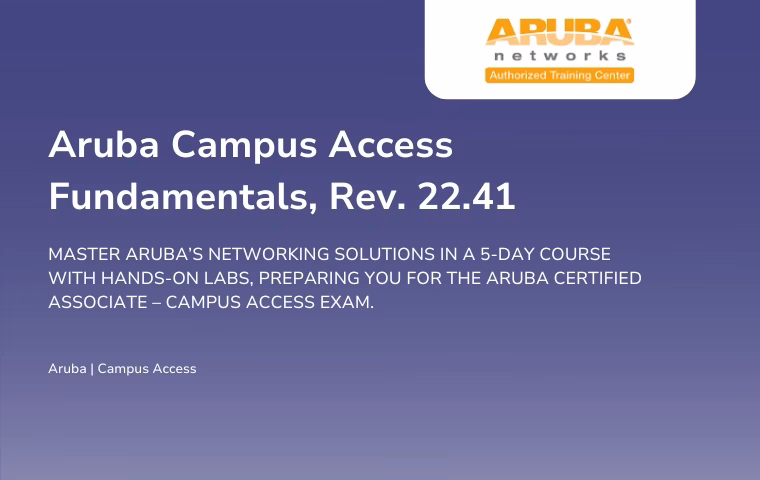 Why should you choose HPE Aruba Networking Education services?