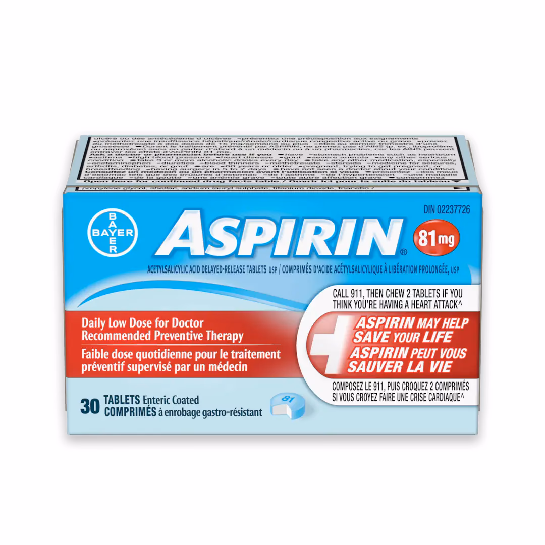 Does taking aspirin before running affect athletic performance?