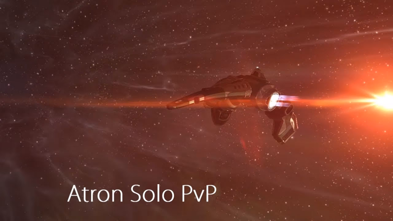 What is the best PvP fit for an Atron in EVE Online?