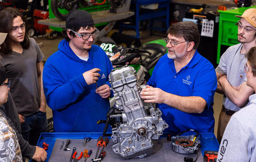 What jobs can I get with an ATV repair degree?