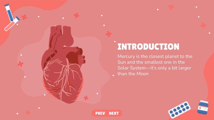 How do I create a free cardiology PowerPoint presentation?