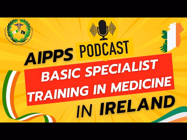 What is the first step for specialization in medicine in Ireland?