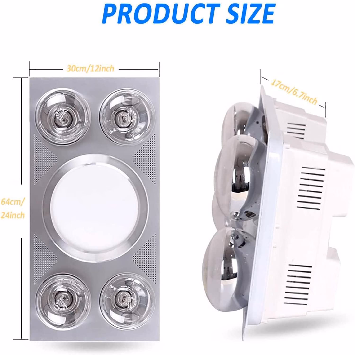 Where can I get a bathroom ceiling heater?