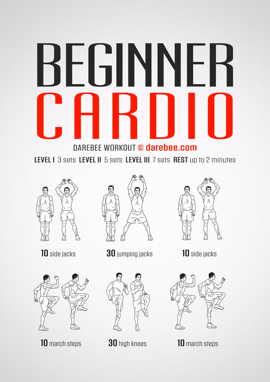 What makes a cardio exercise a beginner-friendly exercise?