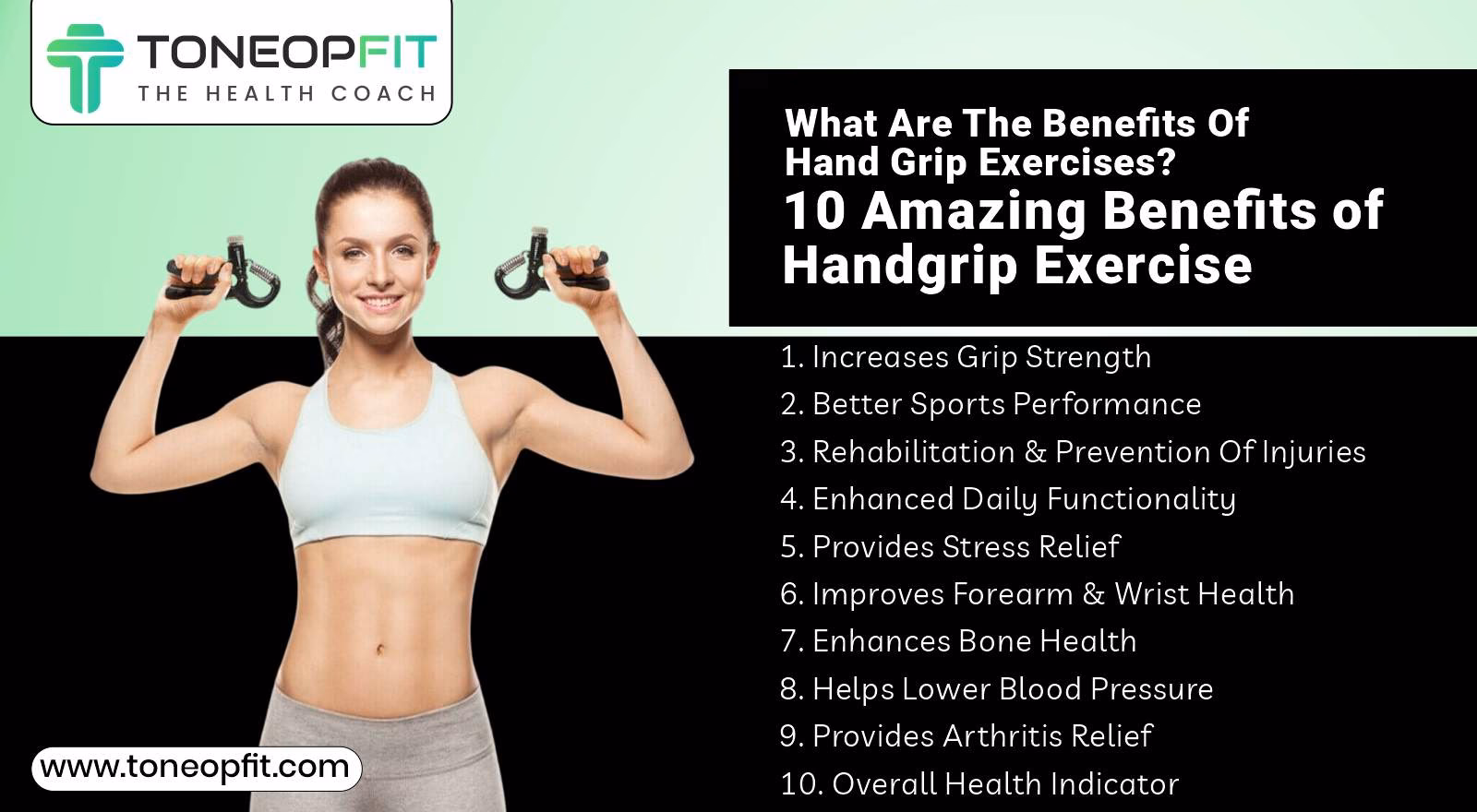 What are the benefits of hand grip exercises?