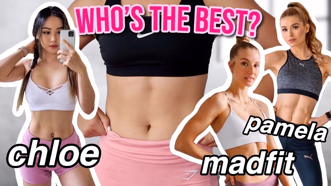 Who are the top 10 women fitness YouTubers?
