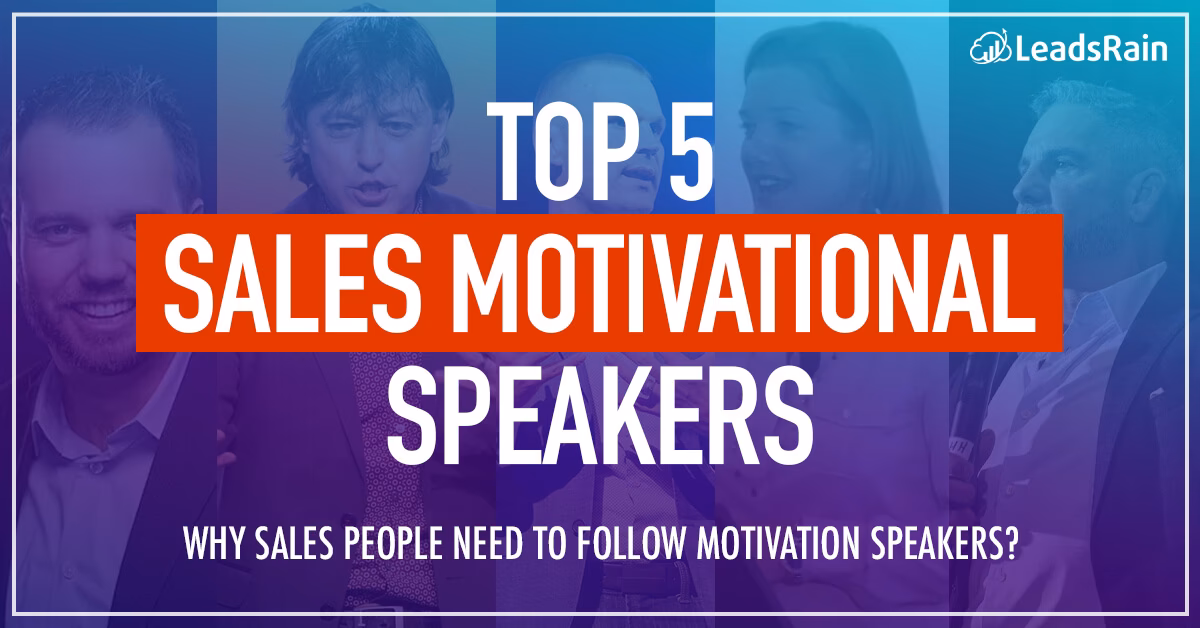 Who are the top motivational sales speakers in the USA?
