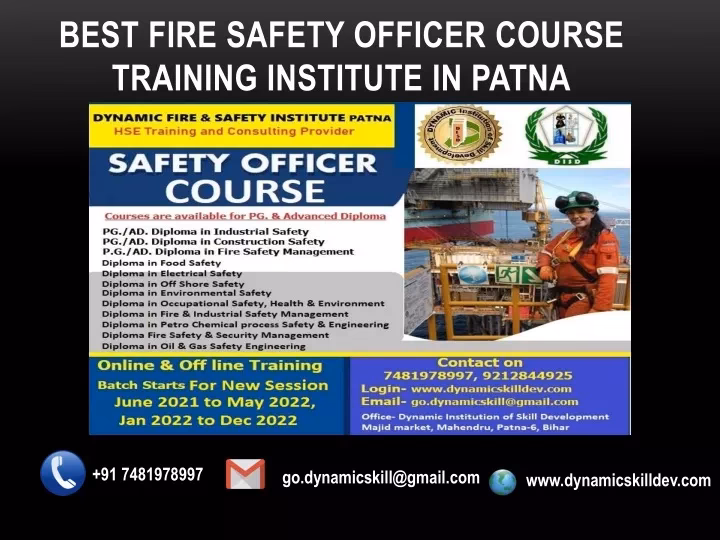 Where can I do a safety course?