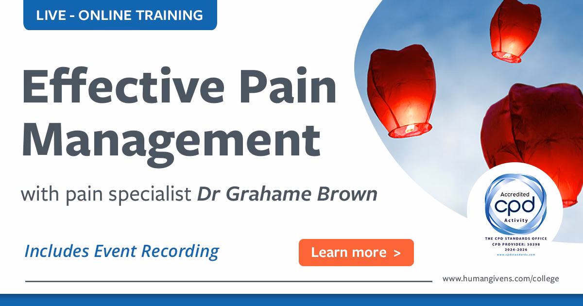 What is the purpose of Pain Management training?