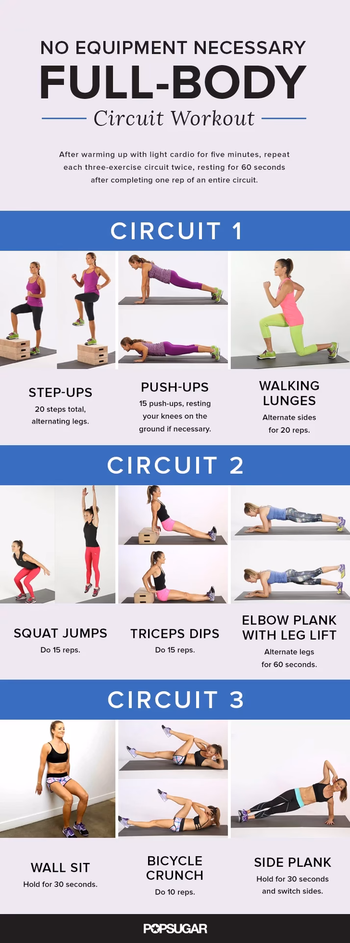 What is a full body circuit workout?