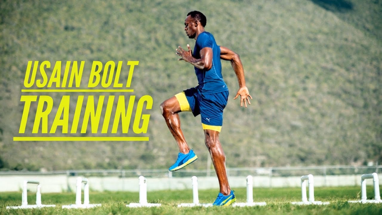What is bolt's training schedule?
