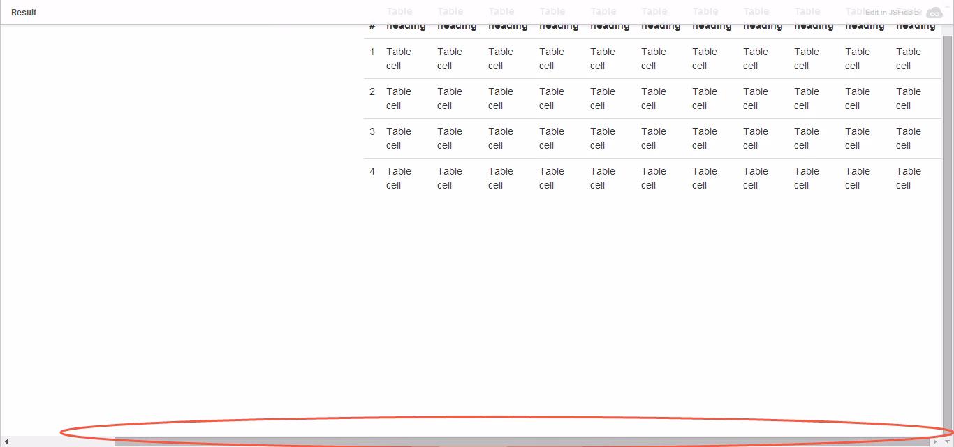 How to create a table using variable-width table cells using bootstrap 5?
