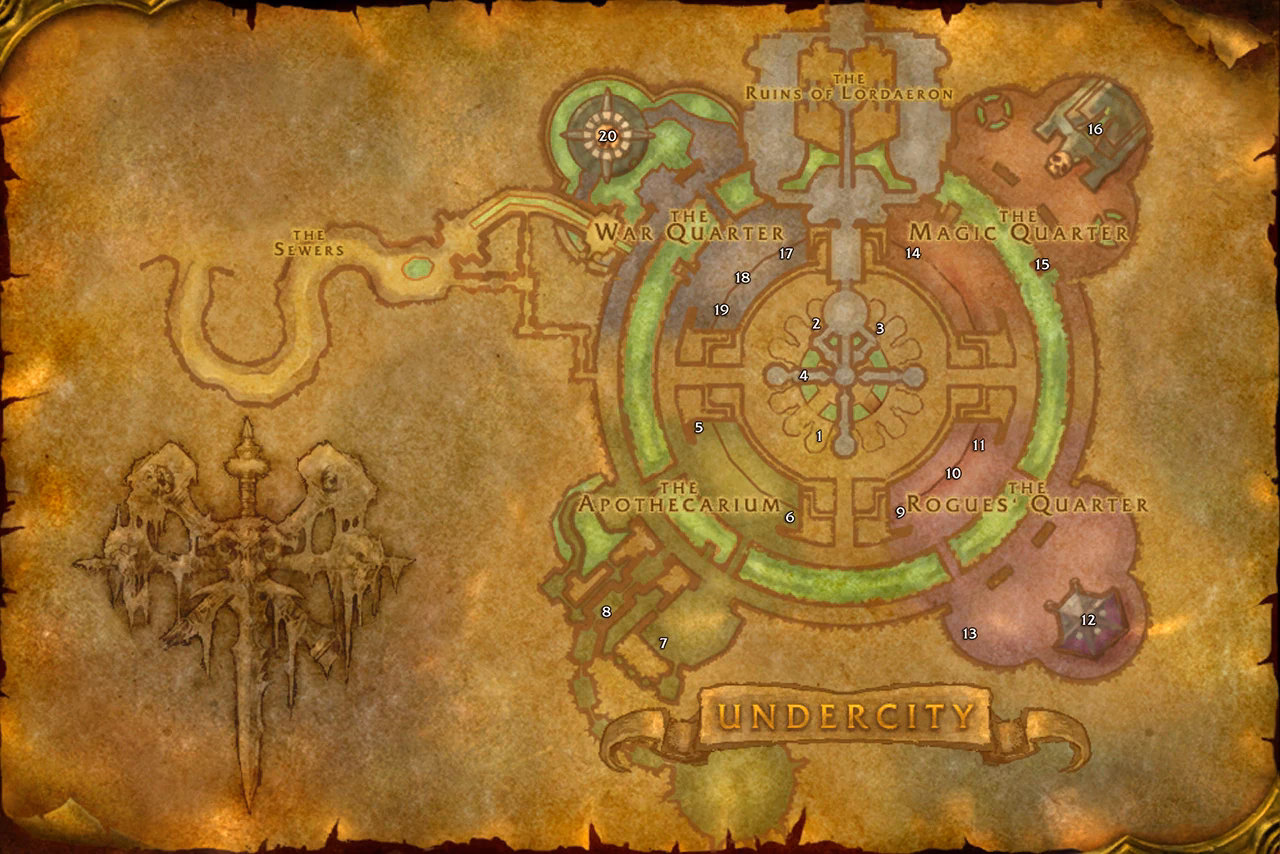 Is there a city tour in Undercity?