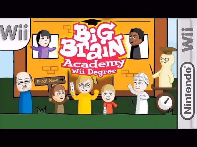 How many players can play Big Brain Academy Wii Degree?
