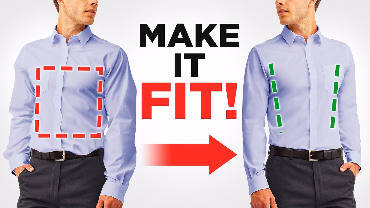 How do I prevent shirt buttons from gaping?