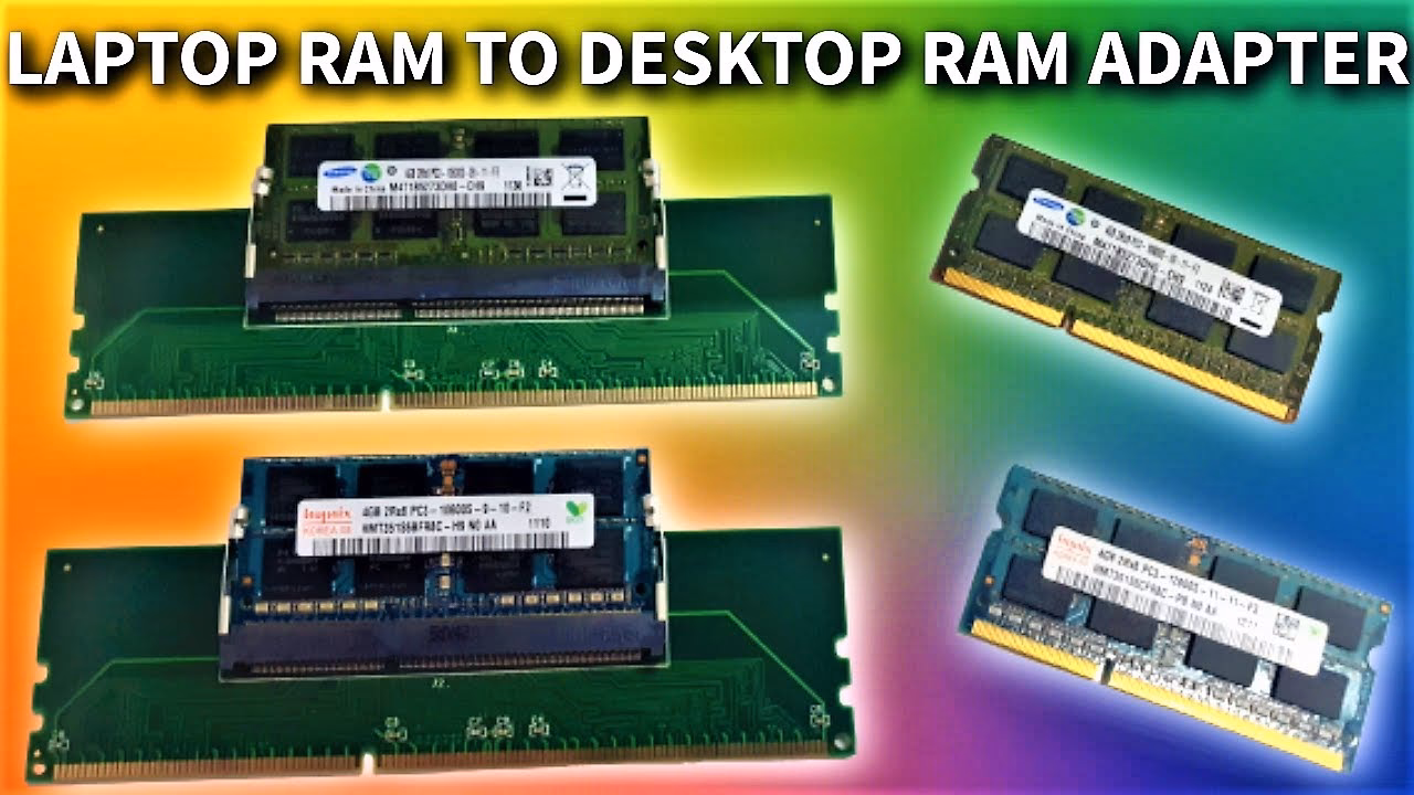 Is laptop RAM compatible with a desktop PC?