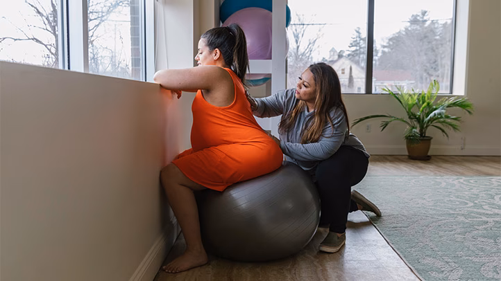 Do pregnancy ball exercises work in labor?