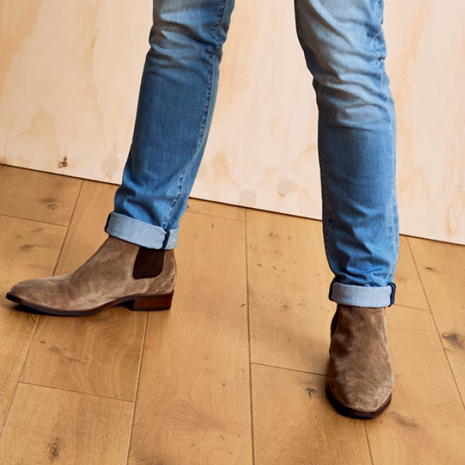 How to double cuff jeans?