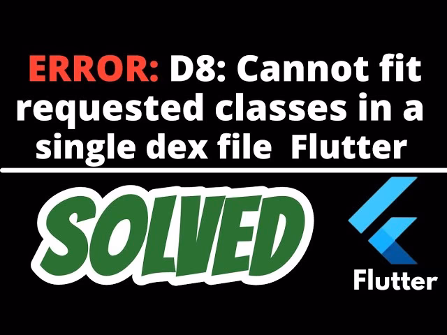What if I can't fit a class in a dex file?
