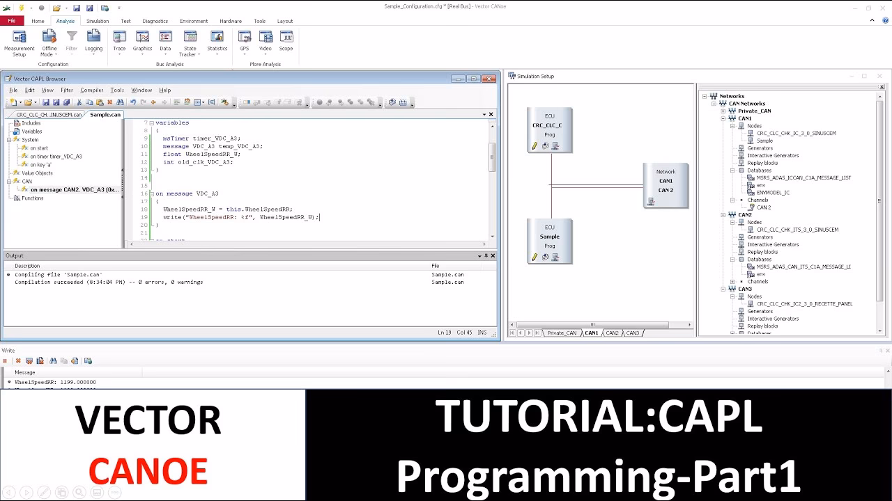 What is CAPL programming language?
