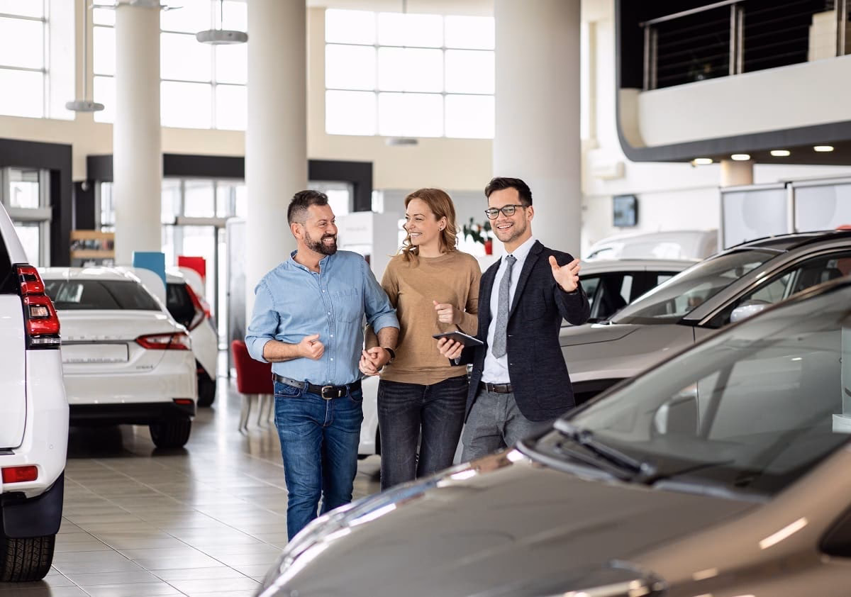 What does a vehicle sales person do?