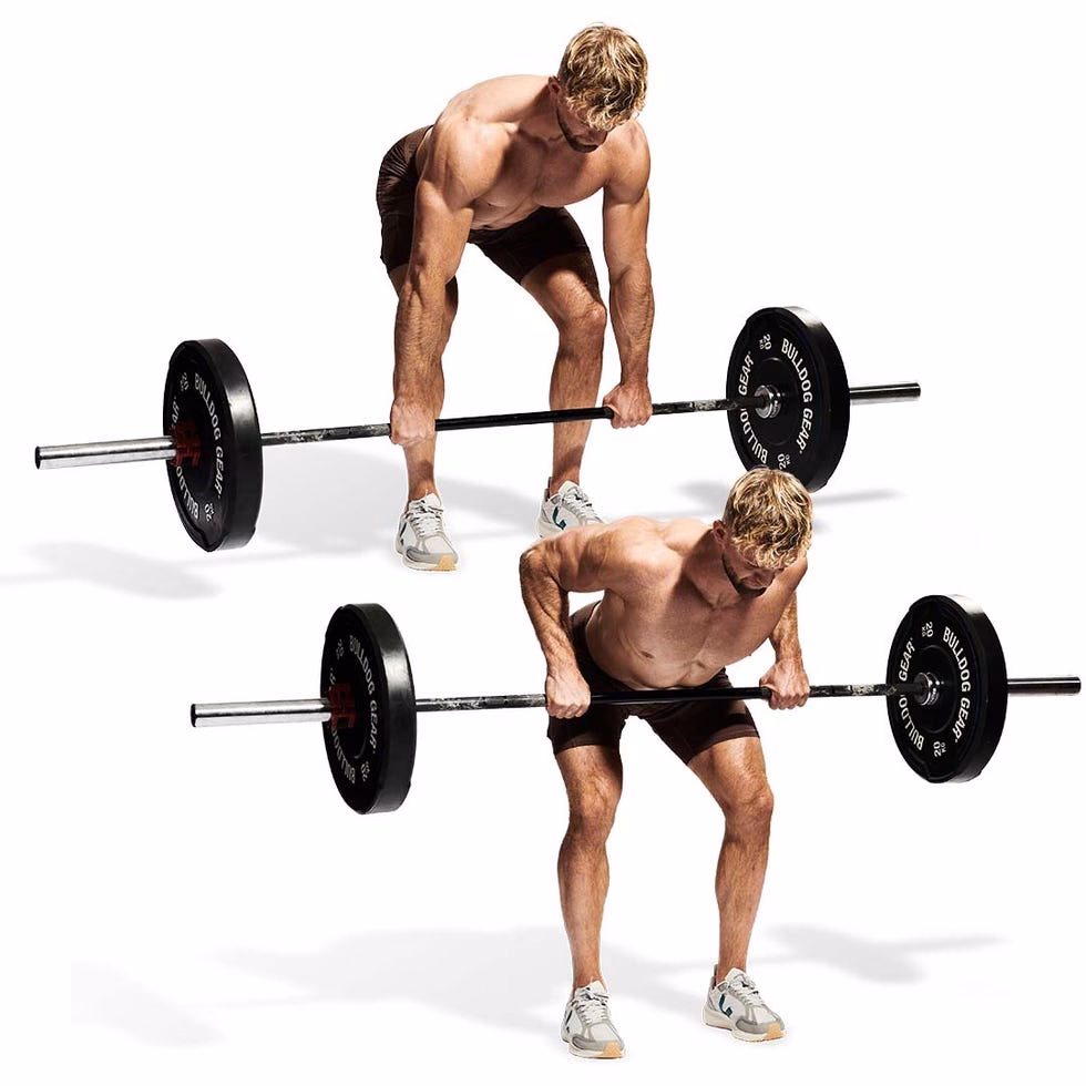 How do you reload a barbell?