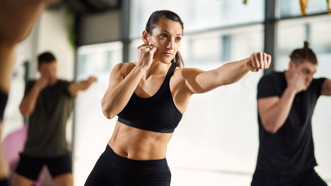 What is a kickboxing home workout?