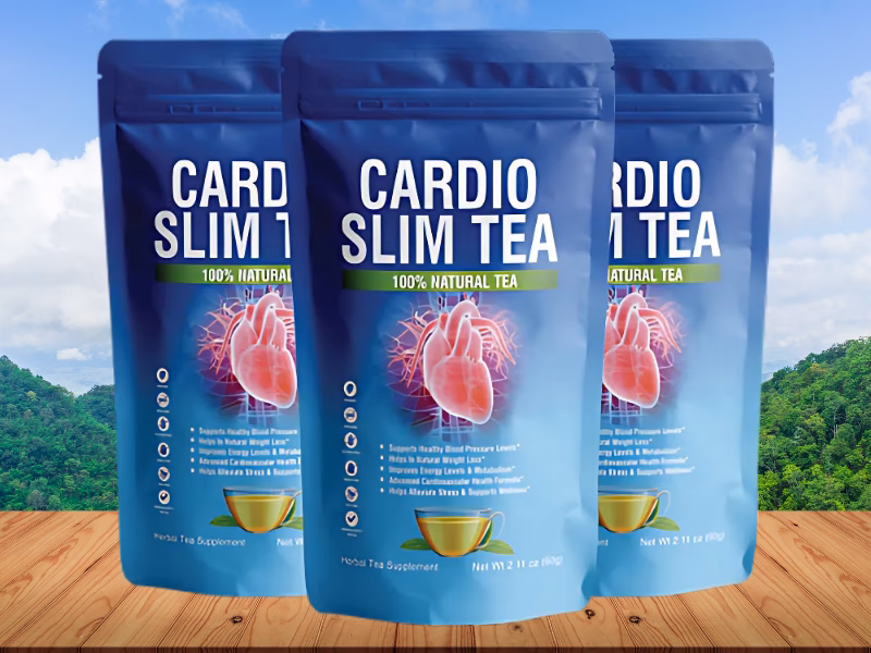 How many cups of cardio Slim tea a day?