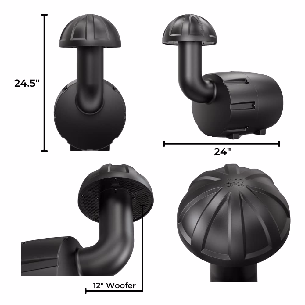 Are outdoor subwoofers waterproof?