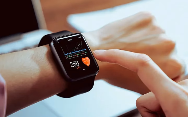What is the CardiacSense wearable watch?