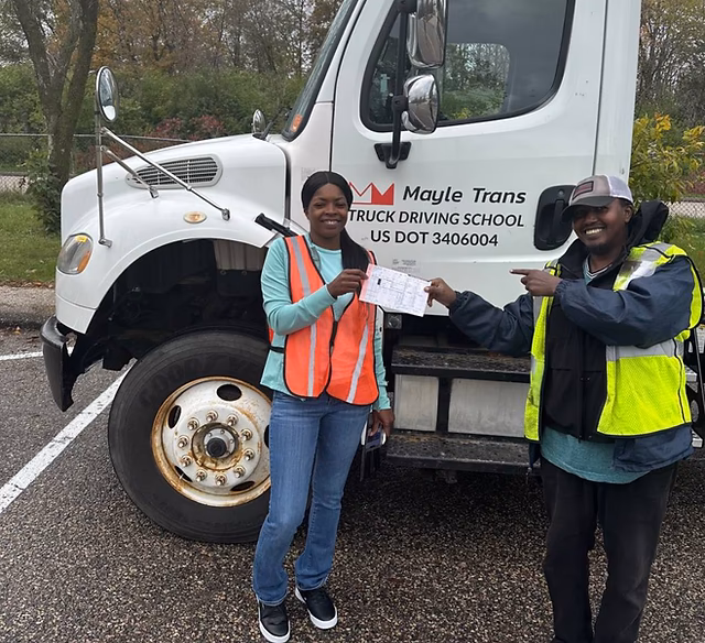 Is there a private truck driving school in Minnesota?