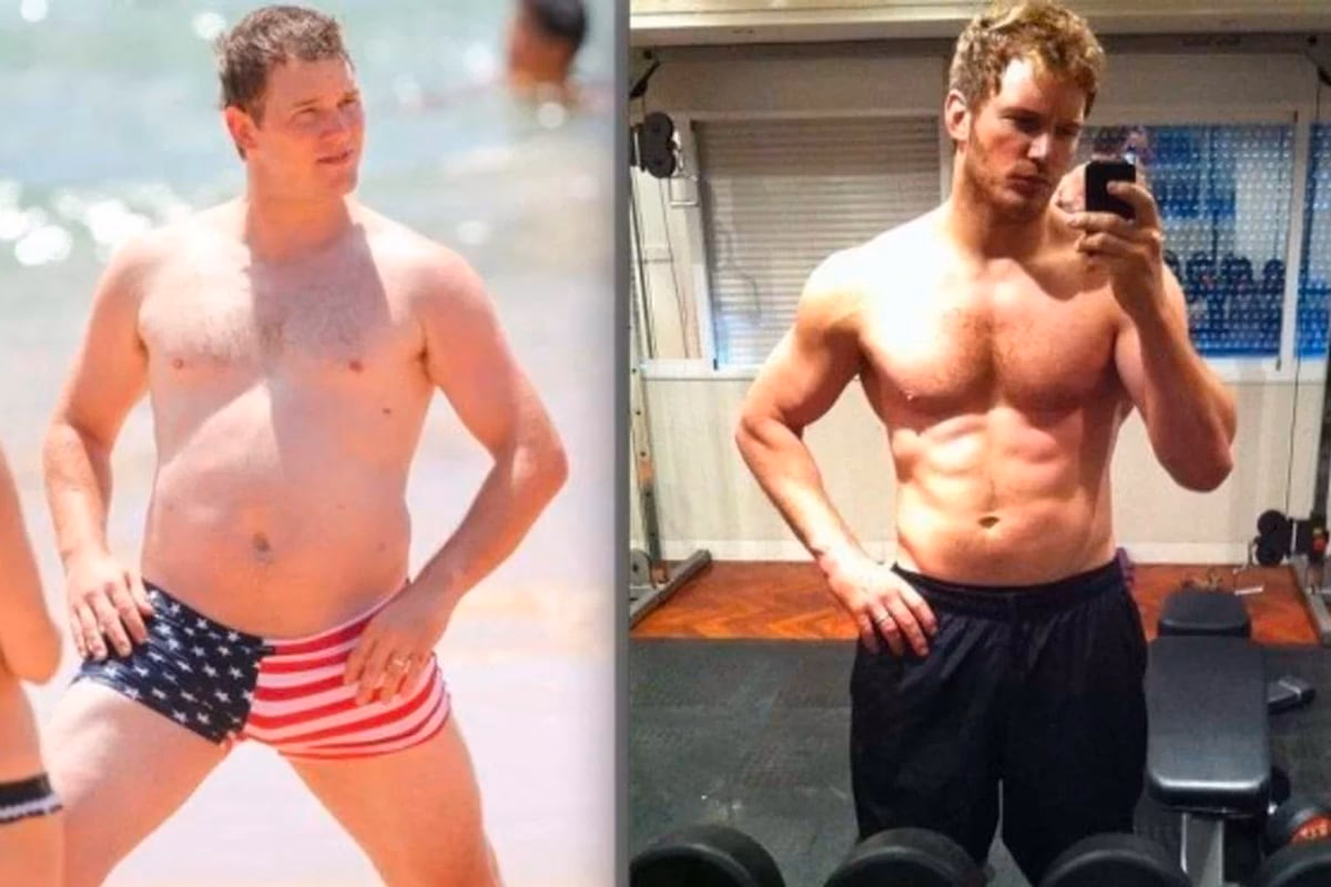 How long does Chris Pratt workout on a treadmill?