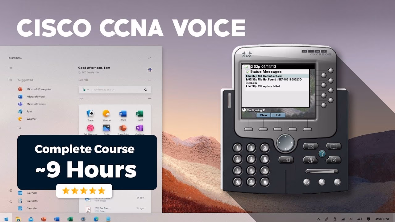 What is Cisco Certified Network Associate voice (CCNA Voice)?