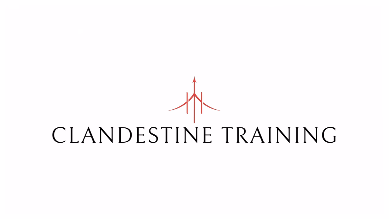 What services does clandestine training offer?