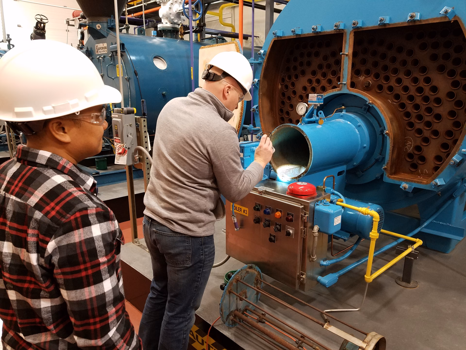 What is included in a boiler installation & maintenance course?