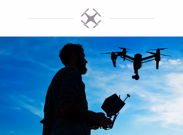 What is a CAA approved commercial drone training course?