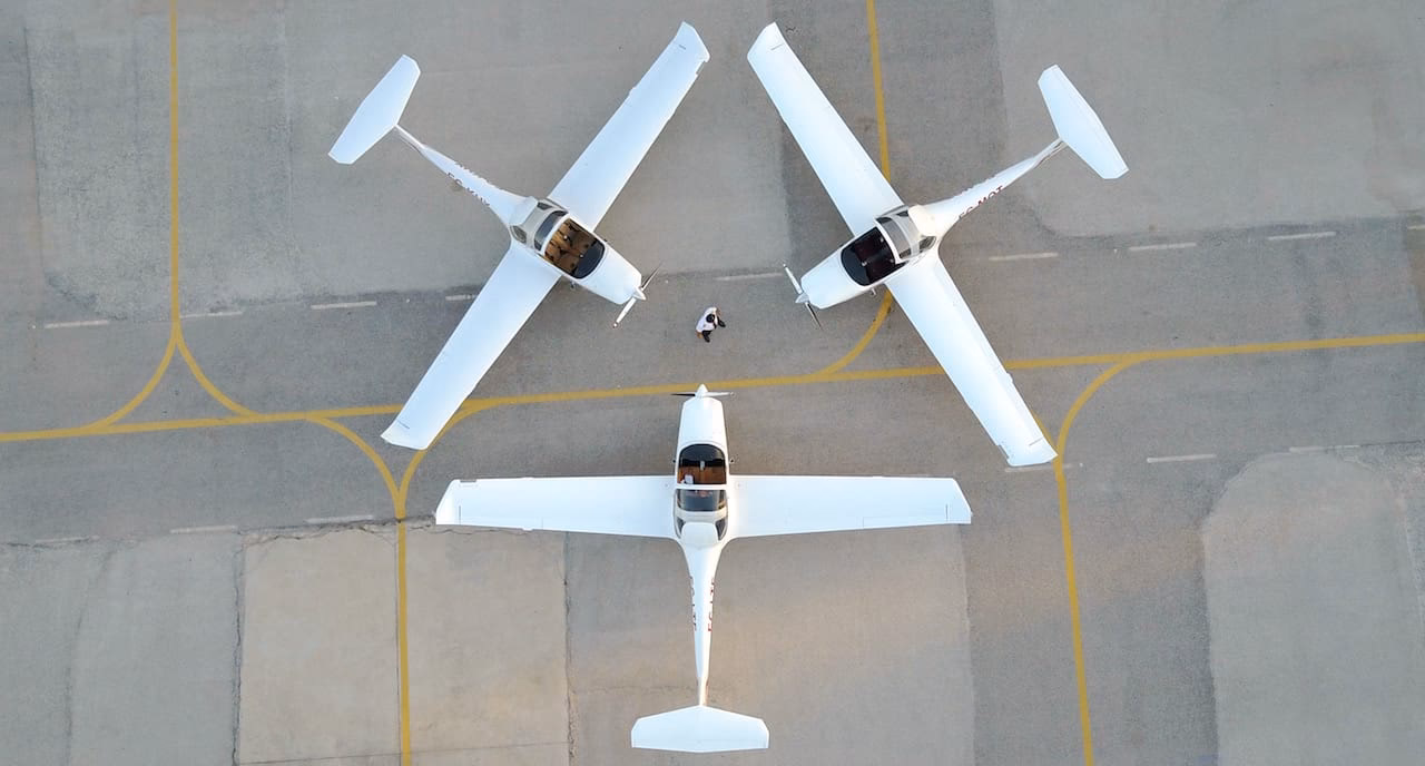 Why are there so many flight schools in Europe?