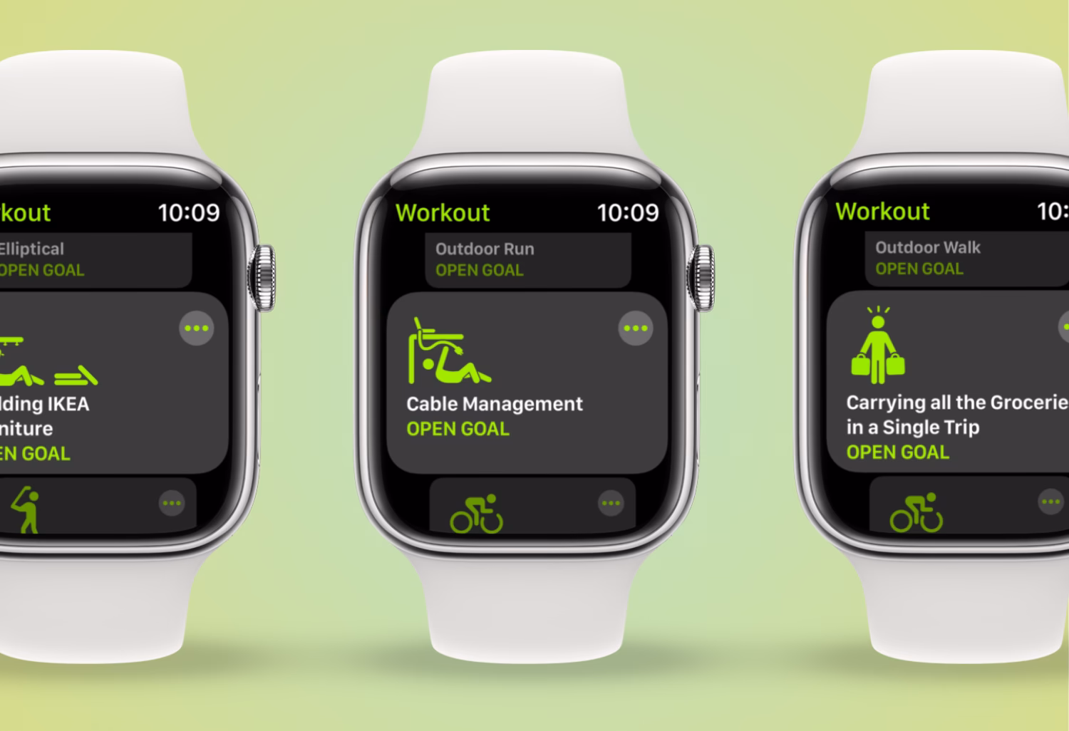 How do I add a workout to my Apple Watch?