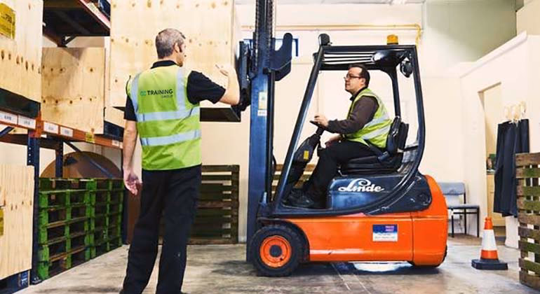 What is counterbalance forklift training?